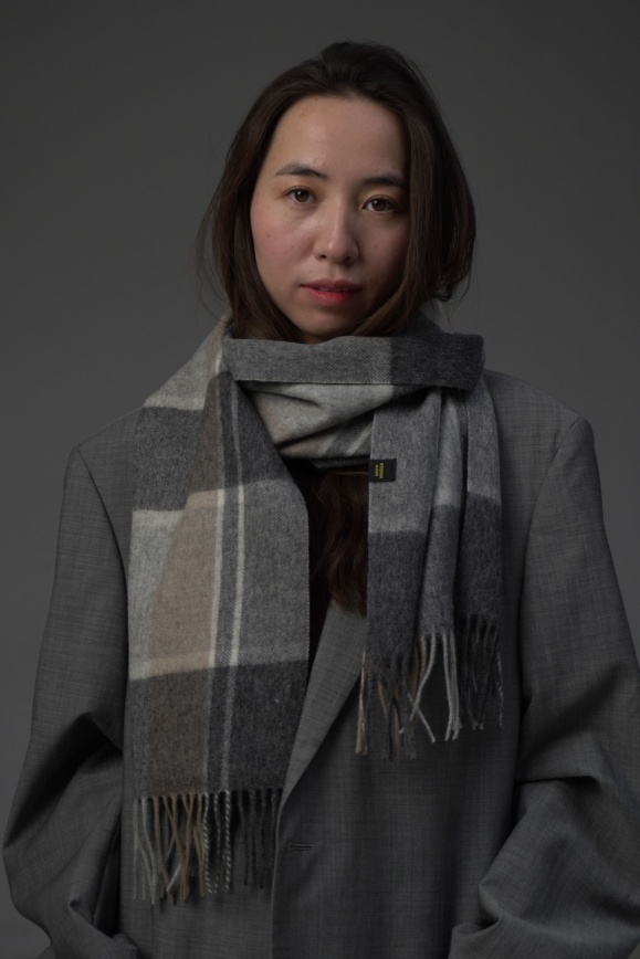 Купить Шарф трехцветный из 100% шерсти яка в Москве