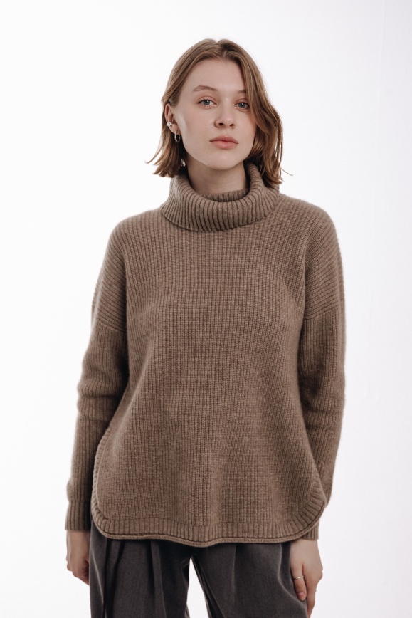 Купить Свитер цвета капучино из 100% кашемира в Москве
