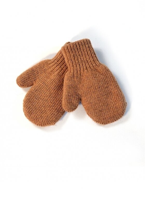 Купить Детские варежки песочные из 100% шерсть верблюда в Москве