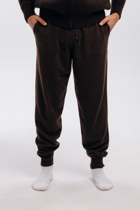 Купить Штаны из 100% пуха яка коричневые в Москве