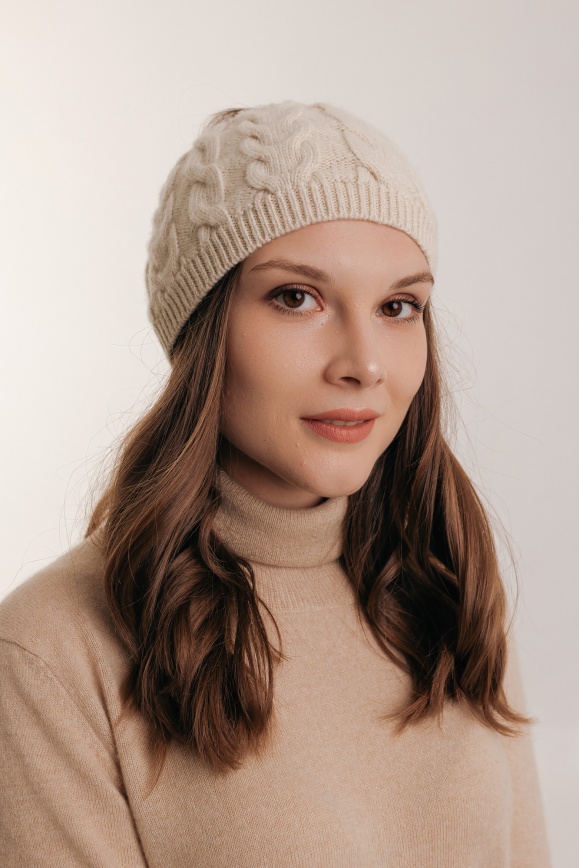 Купить Наушники белые из 100% шерсти яка в Москве