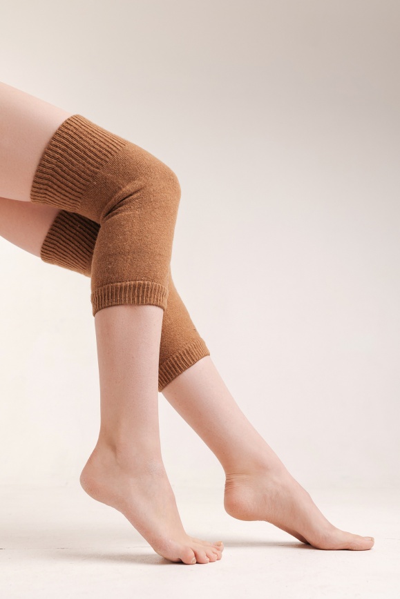 Купить Наколенники песочные из 70% шерсти верблюда в Москве