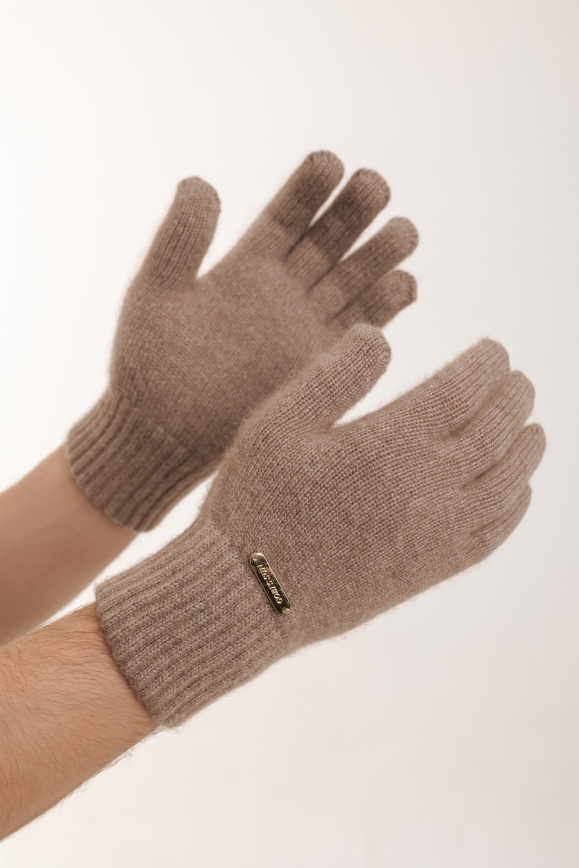 Купить Перчатки цвета капучино из 100% кашемира в Москве